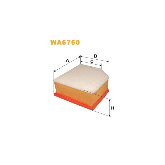 WIX FILTERS Luftfilter WA6760