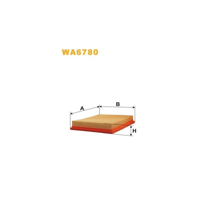 WIX FILTERS Luftfilter WA6780