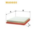 WIX FILTERS Luftfilter WA9605