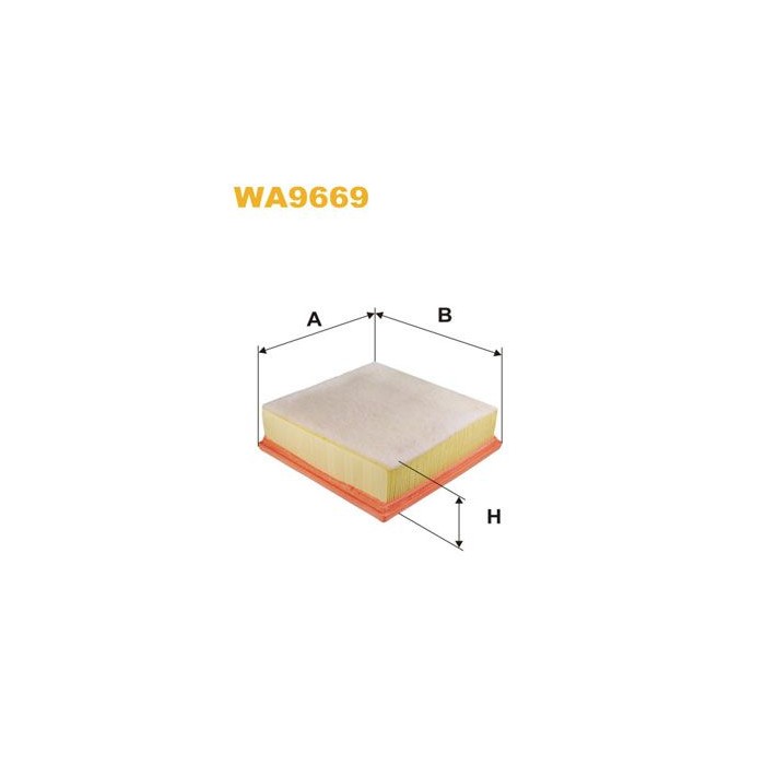 WIX FILTERS Luftfilter WA9669