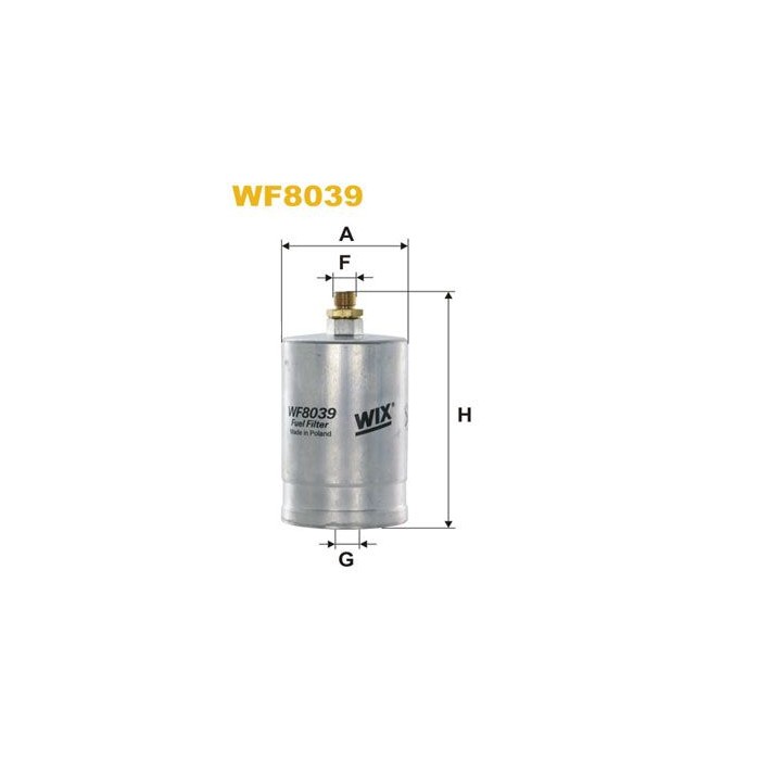 WIX FILTERS Kraftstofffilter WF8039