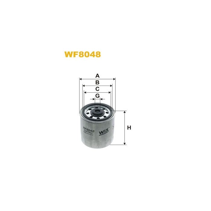 WIX FILTERS Kraftstofffilter WF8048