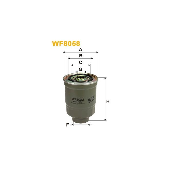 WIX FILTERS Kraftstofffilter WF8058