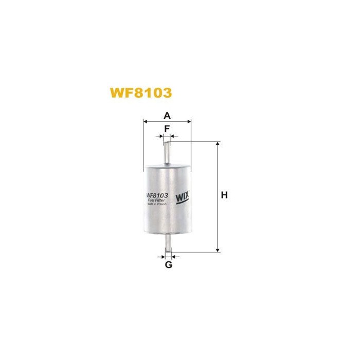 WIX FILTERS Kraftstofffilter WF8103