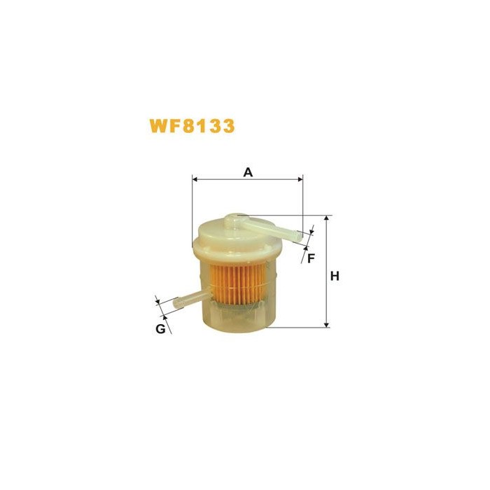 WIX FILTERS Kraftstofffilter WF8133