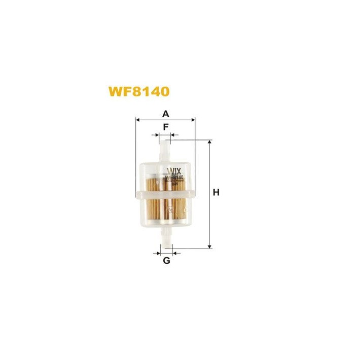 WIX FILTERS Kraftstofffilter WF8140
