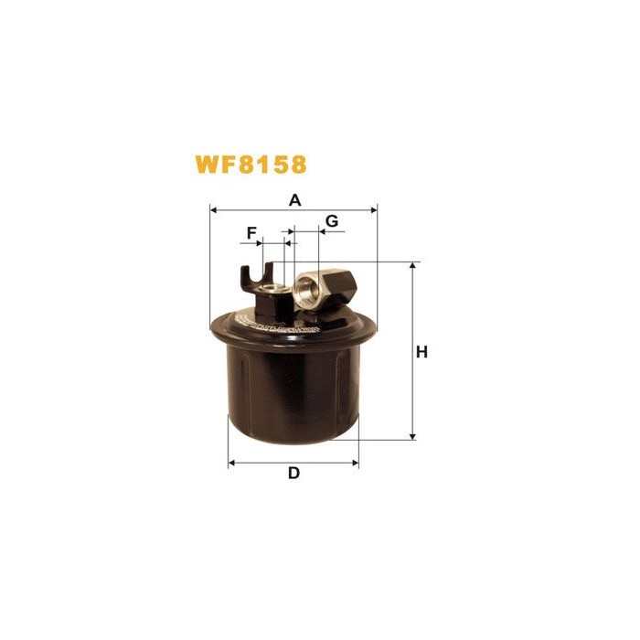WIX FILTERS Kraftstofffilter WF8158