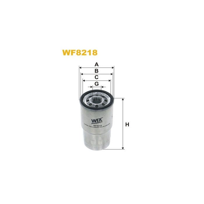WIX FILTERS Kraftstofffilter WF8218