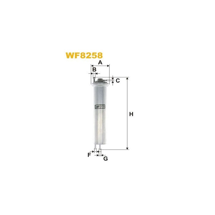 WIX FILTERS Kraftstofffilter WF8258
