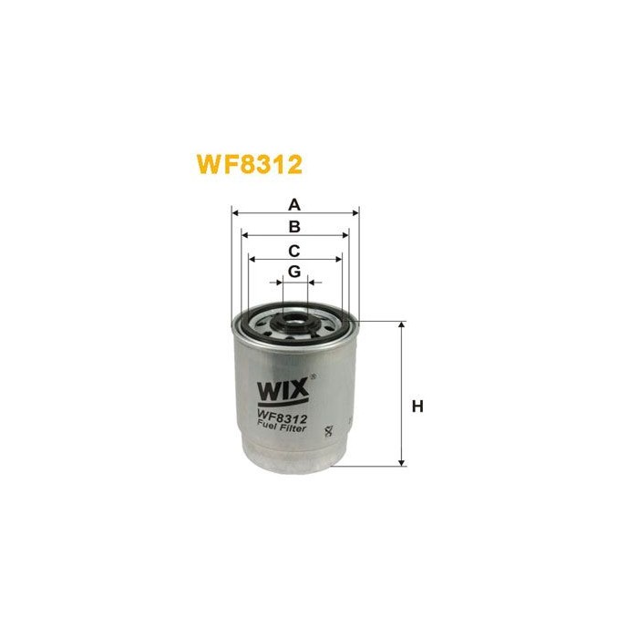WIX FILTERS Kraftstofffilter WF8312