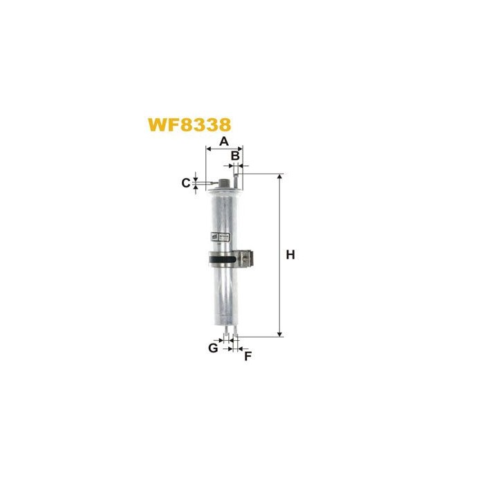 WIX FILTERS Kraftstofffilter WF8338
