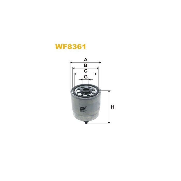 WIX FILTERS Kraftstofffilter WF8361