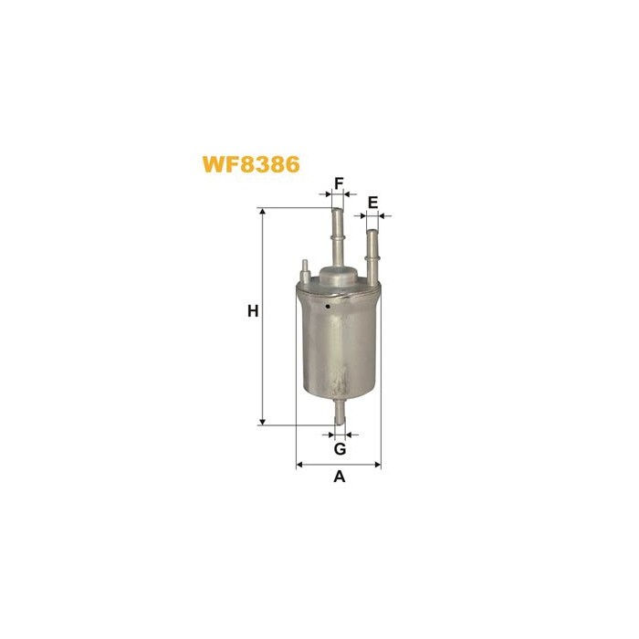 WIX FILTERS Kraftstofffilter WF8386