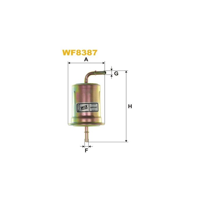 WIX FILTERS Kraftstofffilter WF8387