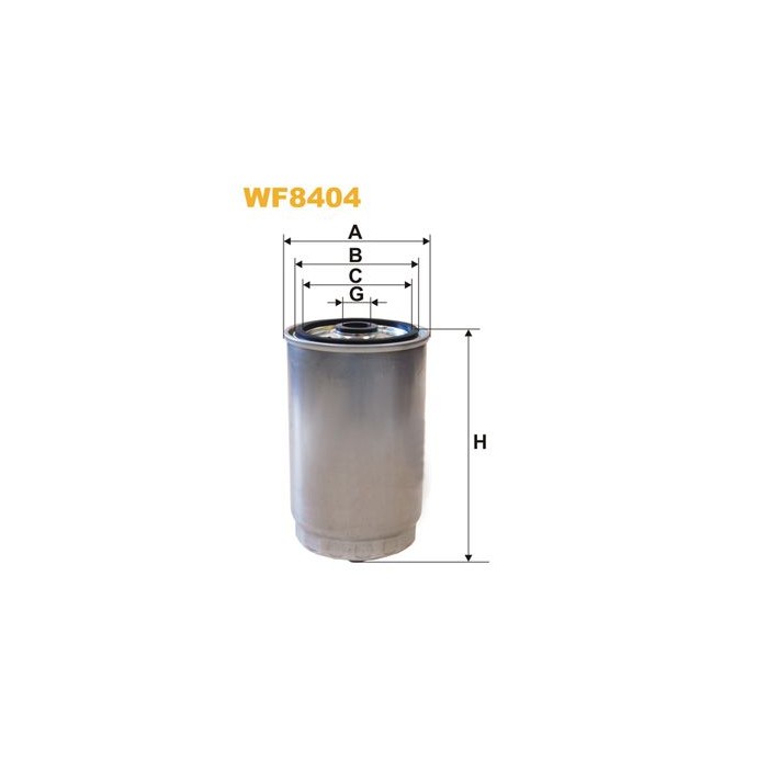 WIX FILTERS Kraftstofffilter WF8404
