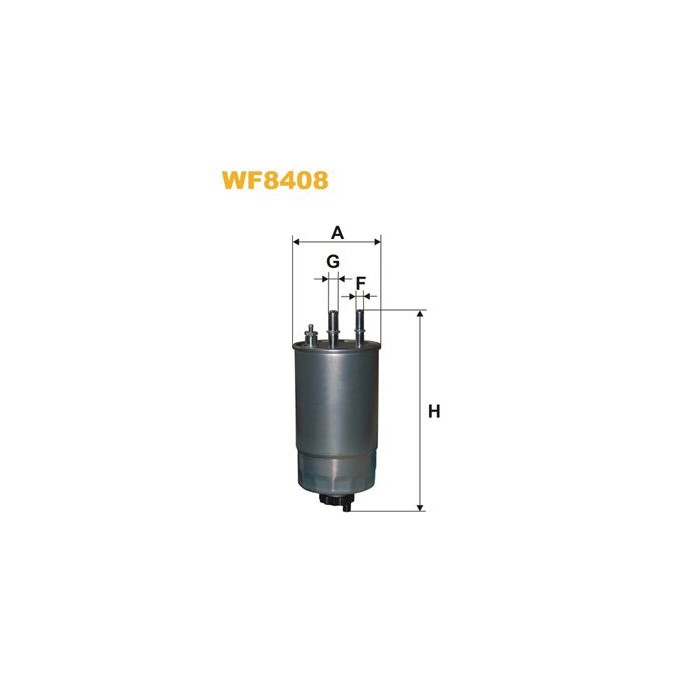 WIX FILTERS Kraftstofffilter WF8408