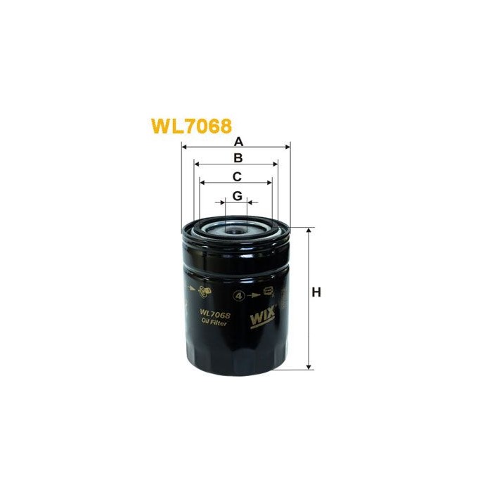 WIX FILTERS Ölfilter WL7068