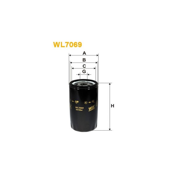 WIX FILTERS Ölfilter WL7069