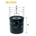 WIX FILTERS Ölfilter WL7074