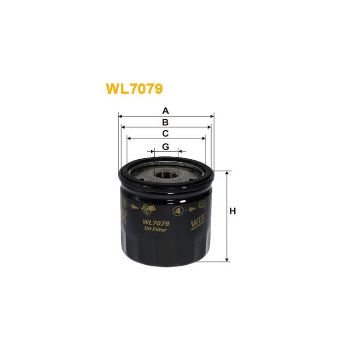 WIX FILTERS Ölfilter WL7079