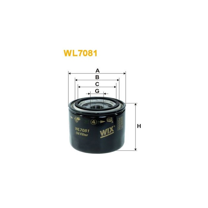 WIX FILTERS Ölfilter WL7081