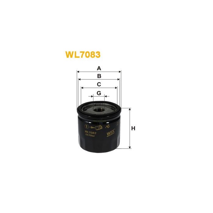 WIX FILTERS Ölfilter WL7083
