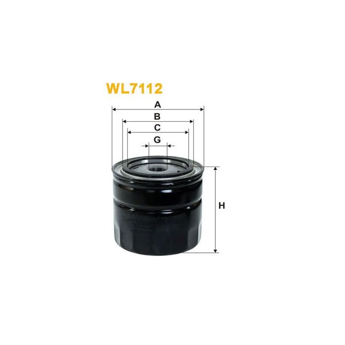 WIX FILTERS Ölfilter WL7112