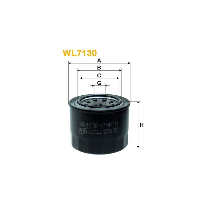 WIX FILTERS Ölfilter WL7130