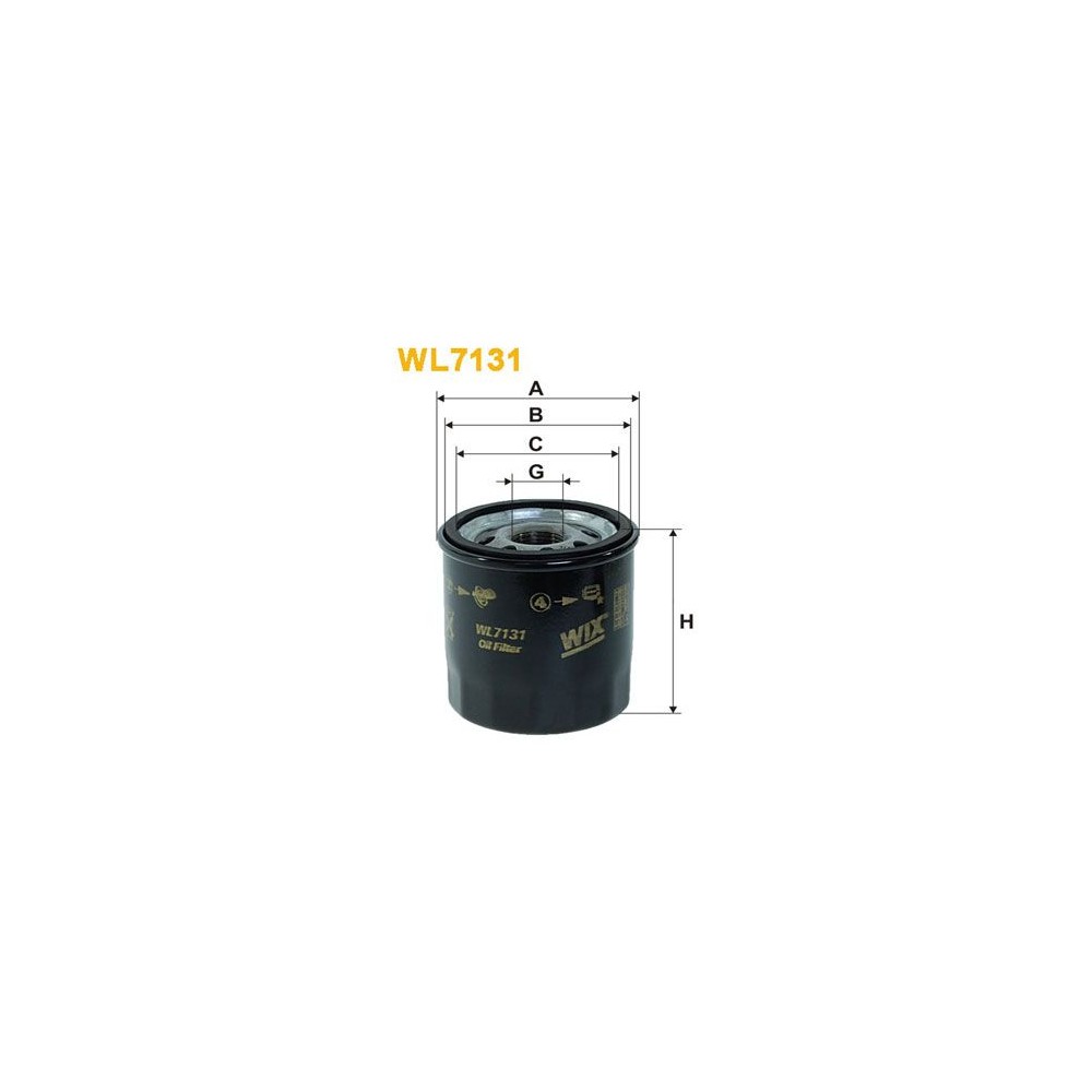 WIX FILTERS Ölfilter WL7131