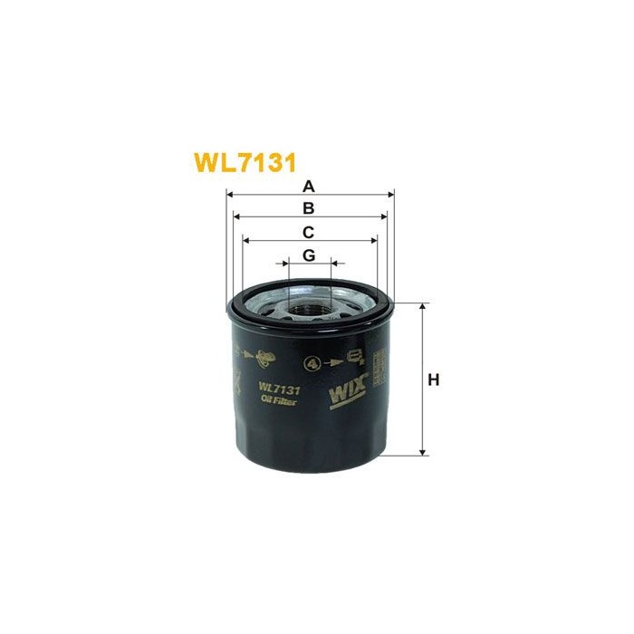 WIX FILTERS Ölfilter WL7131