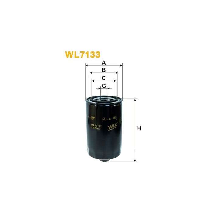 WIX FILTERS Ölfilter WL7133