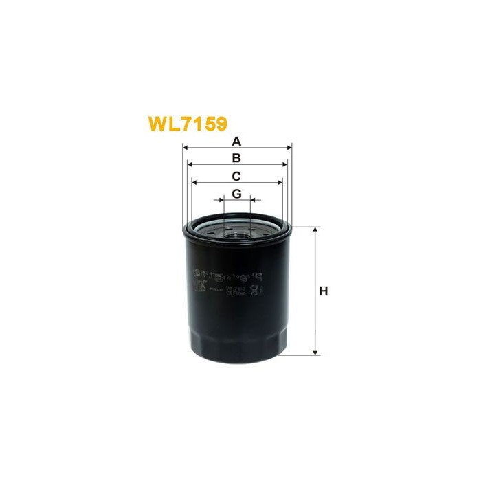WIX FILTERS Ölfilter WL7159