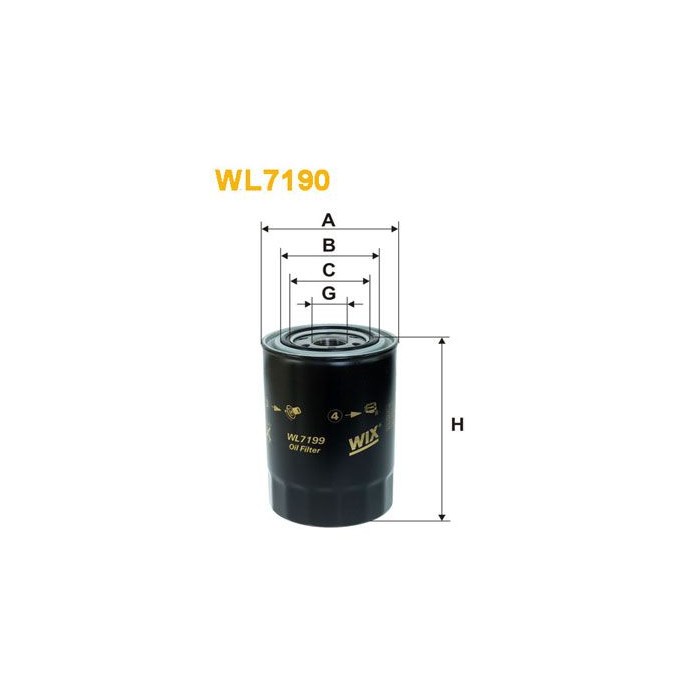 WIX FILTERS Ölfilter WL7199
