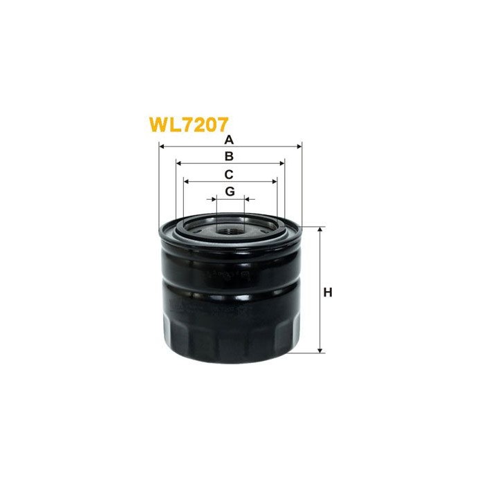 WIX FILTERS Ölfilter WL7207