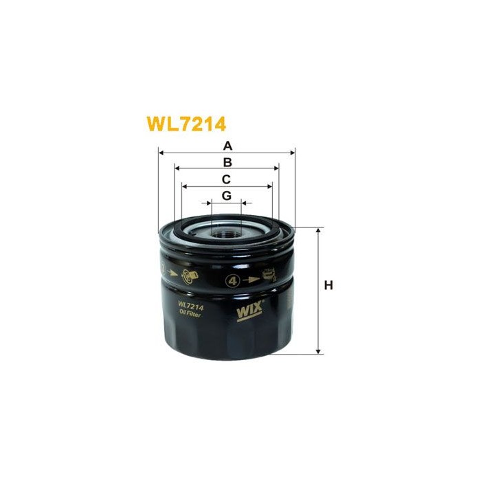 WIX FILTERS Ölfilter WL7214