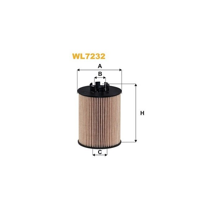 WIX FILTERS Ölfilter WL7232
