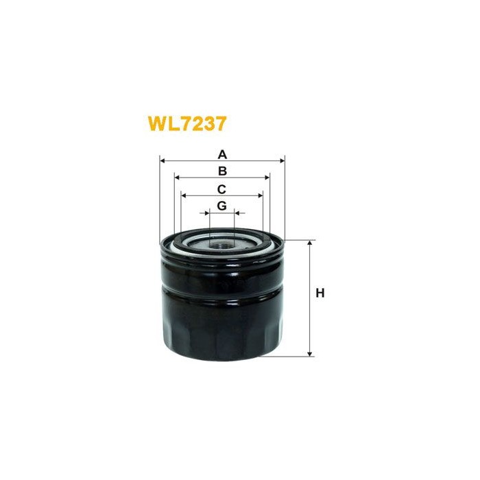 WIX FILTERS Ölfilter WL7237