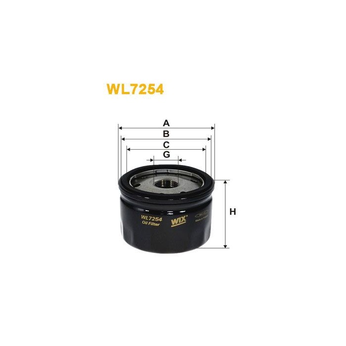 WIX FILTERS Ölfilter WL7254