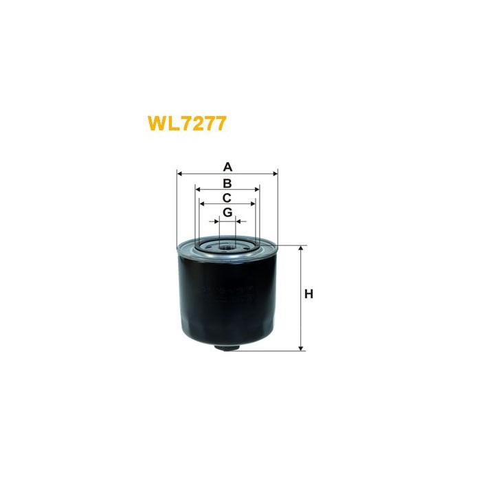 WIX FILTERS Ölfilter WL7277