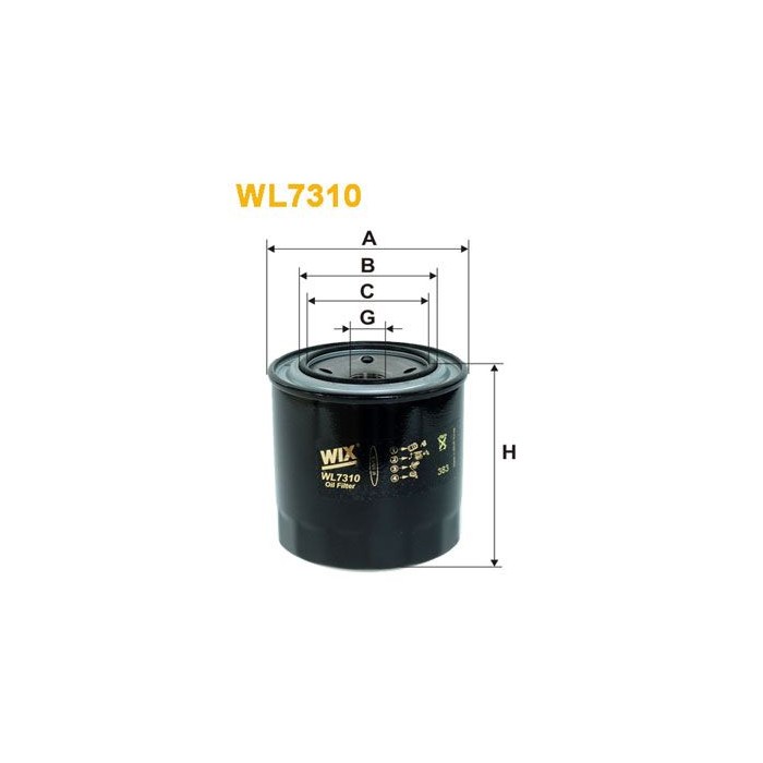 WIX FILTERS Ölfilter WL7310