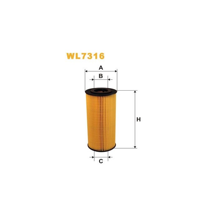 WIX FILTERS Ölfilter WL7316