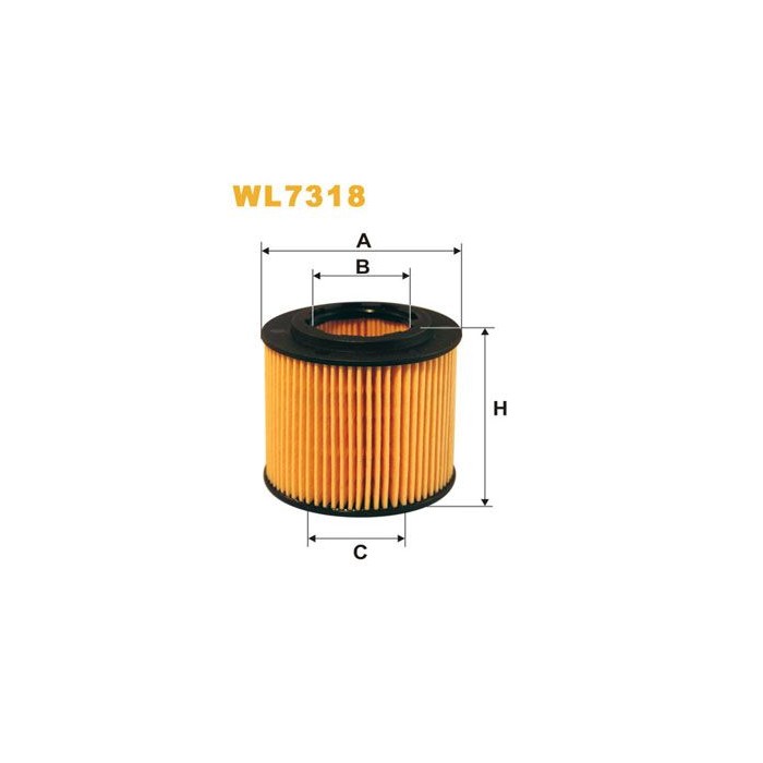WIX FILTERS Ölfilter WL7318