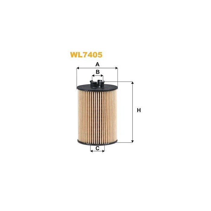 WIX FILTERS Ölfilter WL7405