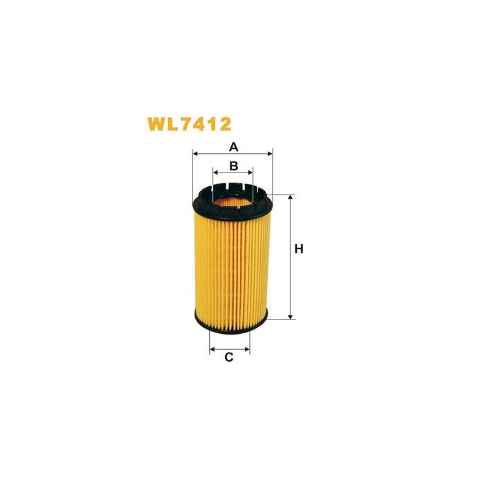 WIX FILTERS Ölfilter WL7412