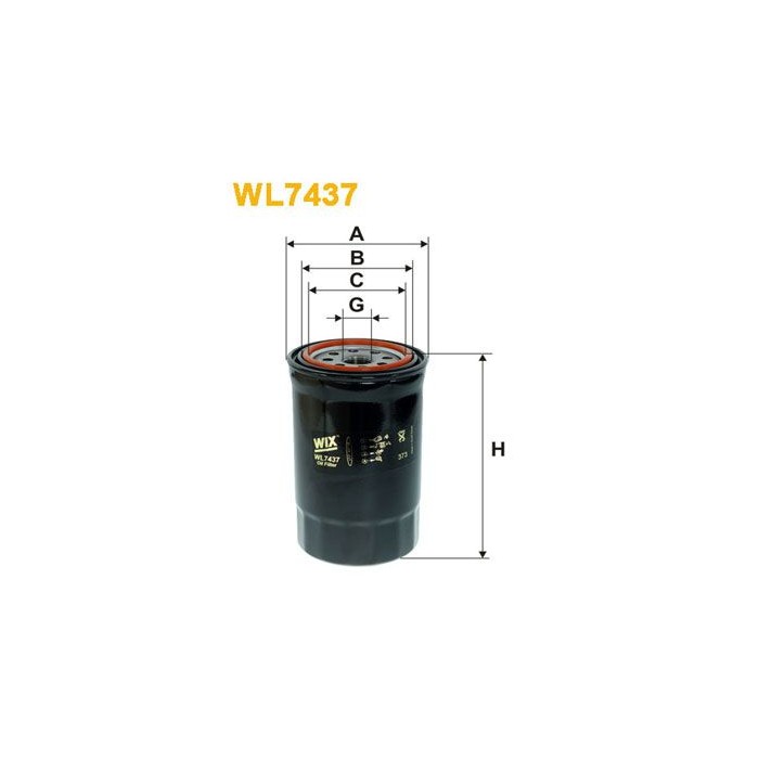 WIX FILTERS Ölfilter WL7437
