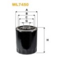 WIX FILTERS Ölfilter WL7450