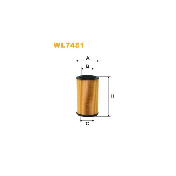WIX FILTERS Ölfilter WL7451