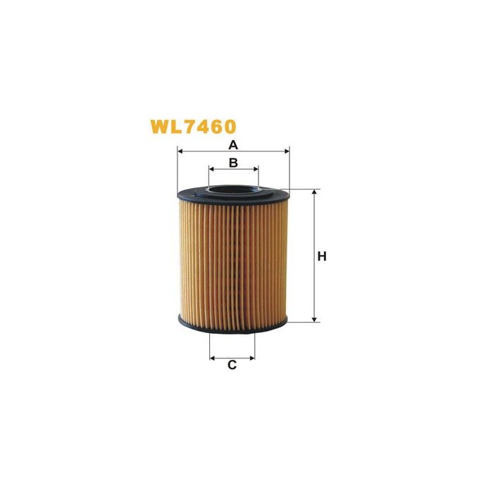 WIX FILTERS Ölfilter WL7460