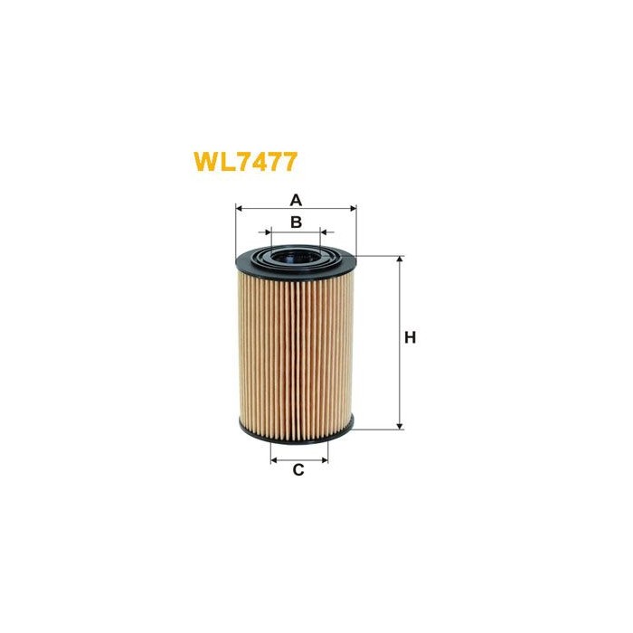 WIX FILTERS Ölfilter WL7477