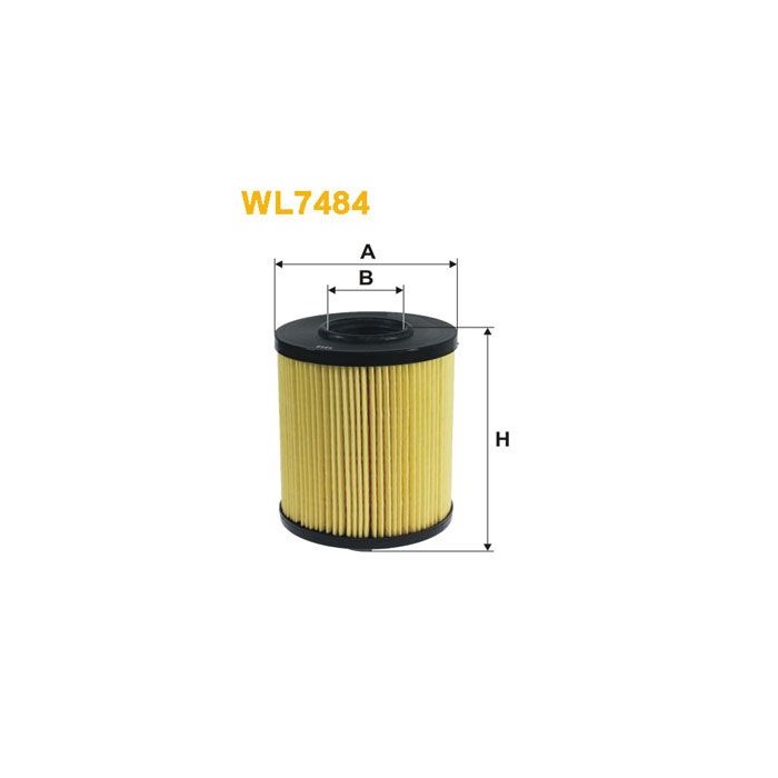 WIX FILTERS Ölfilter WL7484